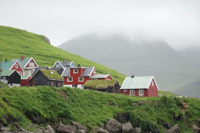 Färöer-Inseln, alle Dörfer liegen an der Küste